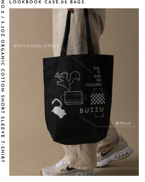 表プリント / ホワイトインクジェットプリント