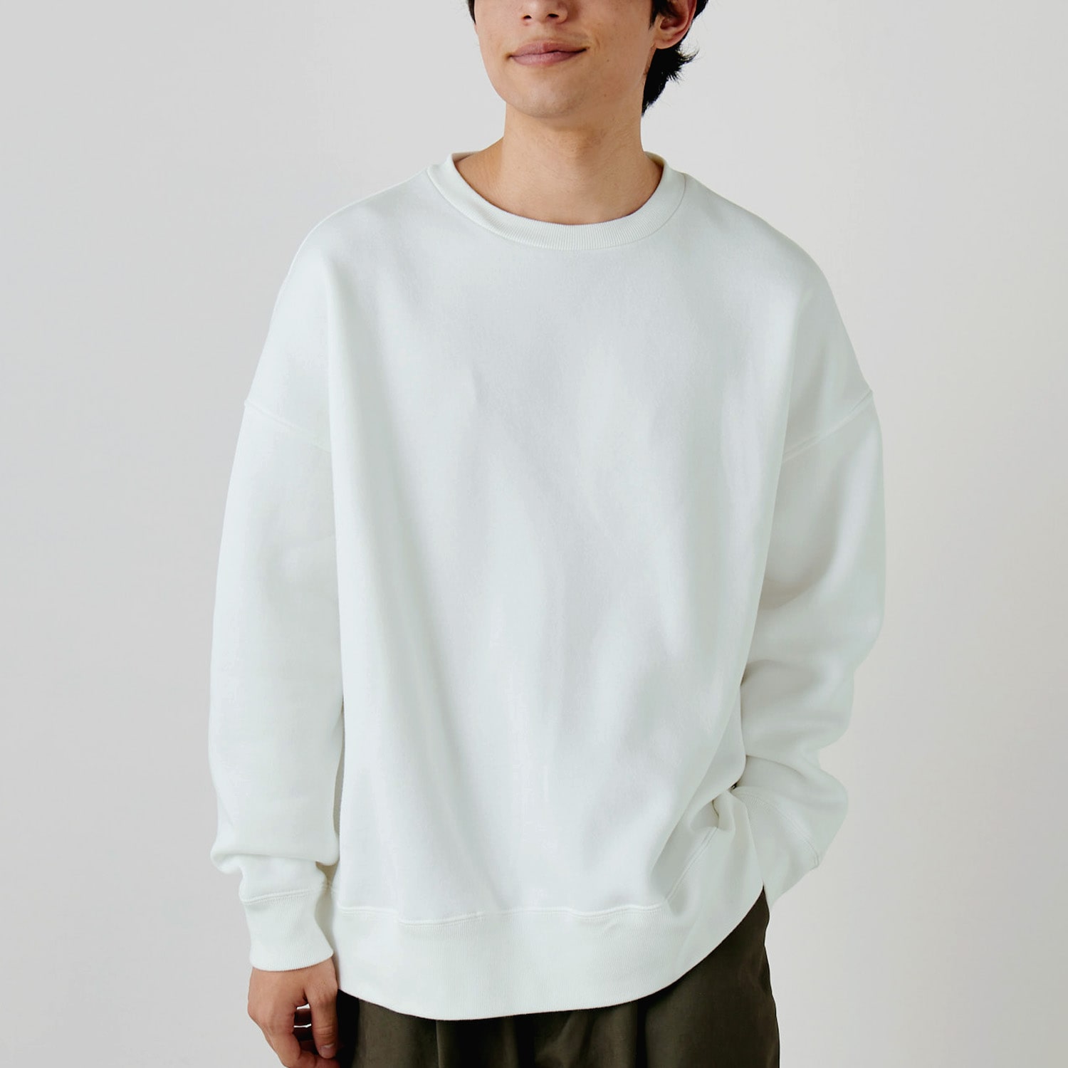 10.0oz T/C ビッグシルエット クルーネックスウェット（裏起毛）