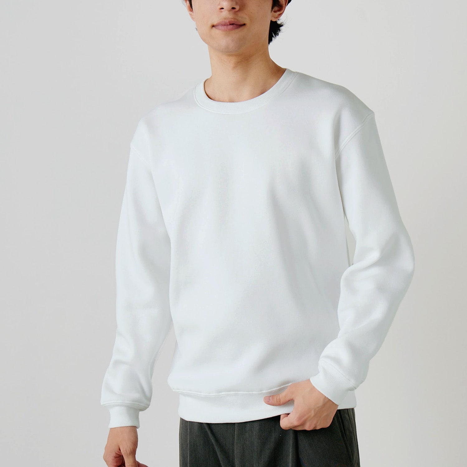 10.0oz T/C クルーネック スウェット（裏起毛）