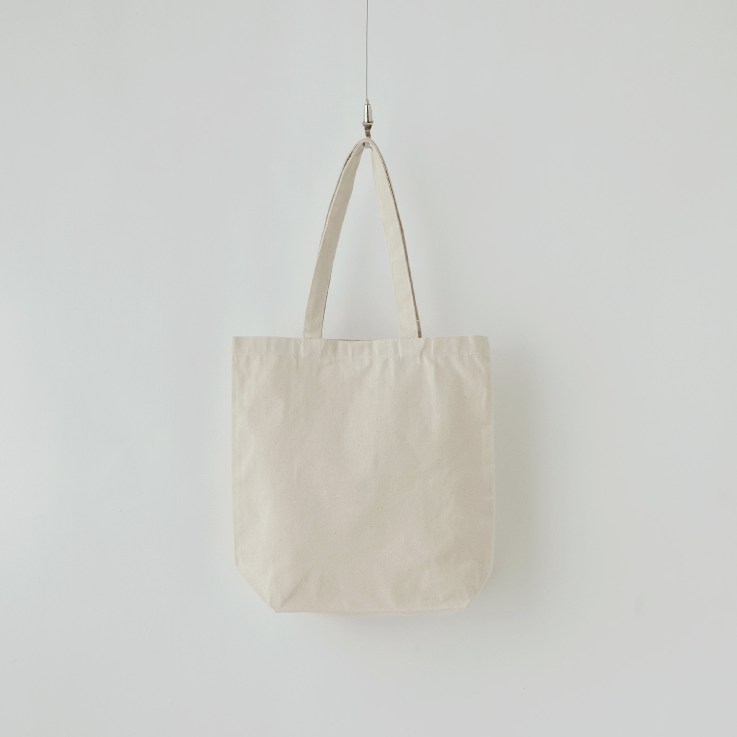 10.0oz 内ポケット付きオーガニックコットントートバッグ（M）