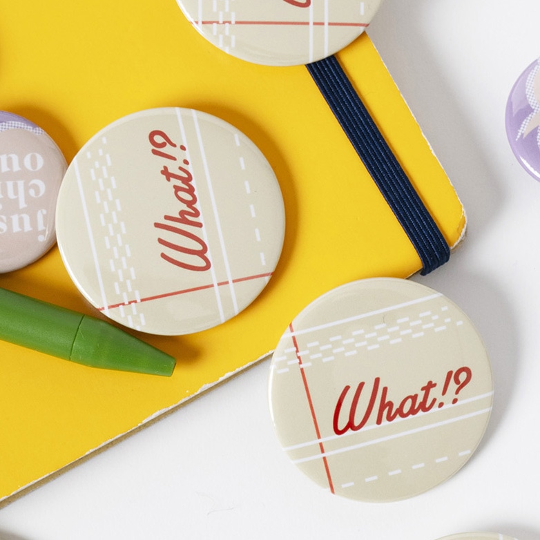 ハイクオリティ缶バッジ Zピン（丸型）44mm