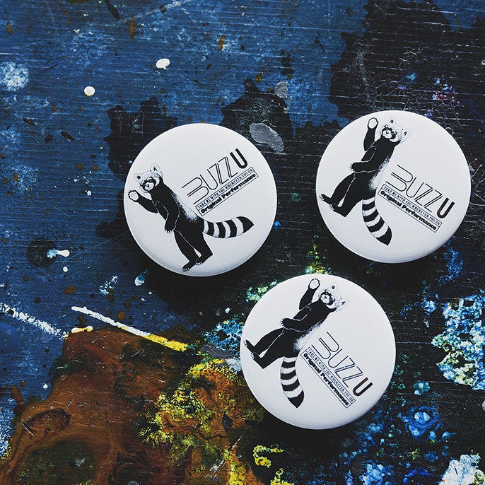 ハイクオリティ缶バッジ Zピン（丸型）32mm