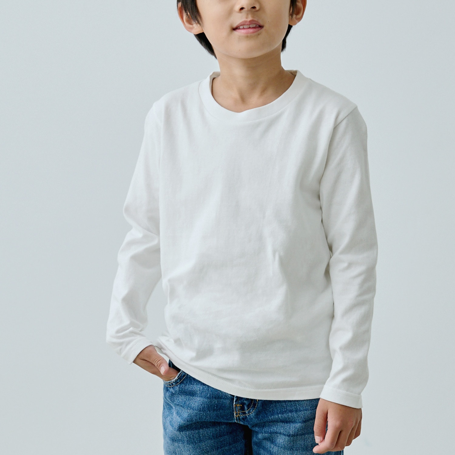 5.6oz ヘビーウェイト長袖Tシャツ（キッズ）