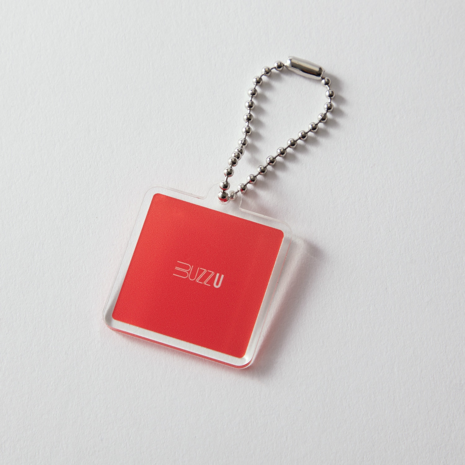 正方形キーホルダー（クリア）16cm