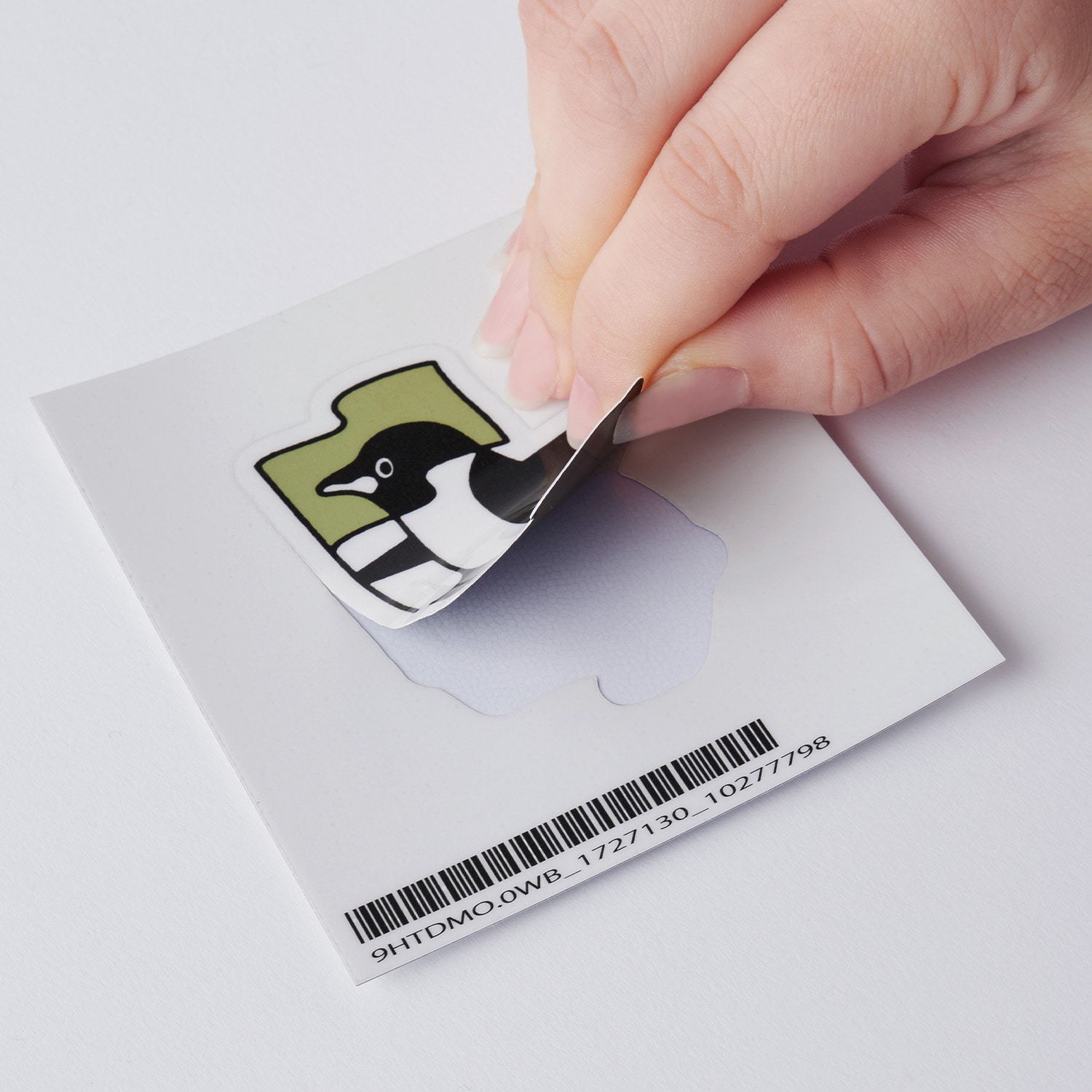 フリーカットステッカー