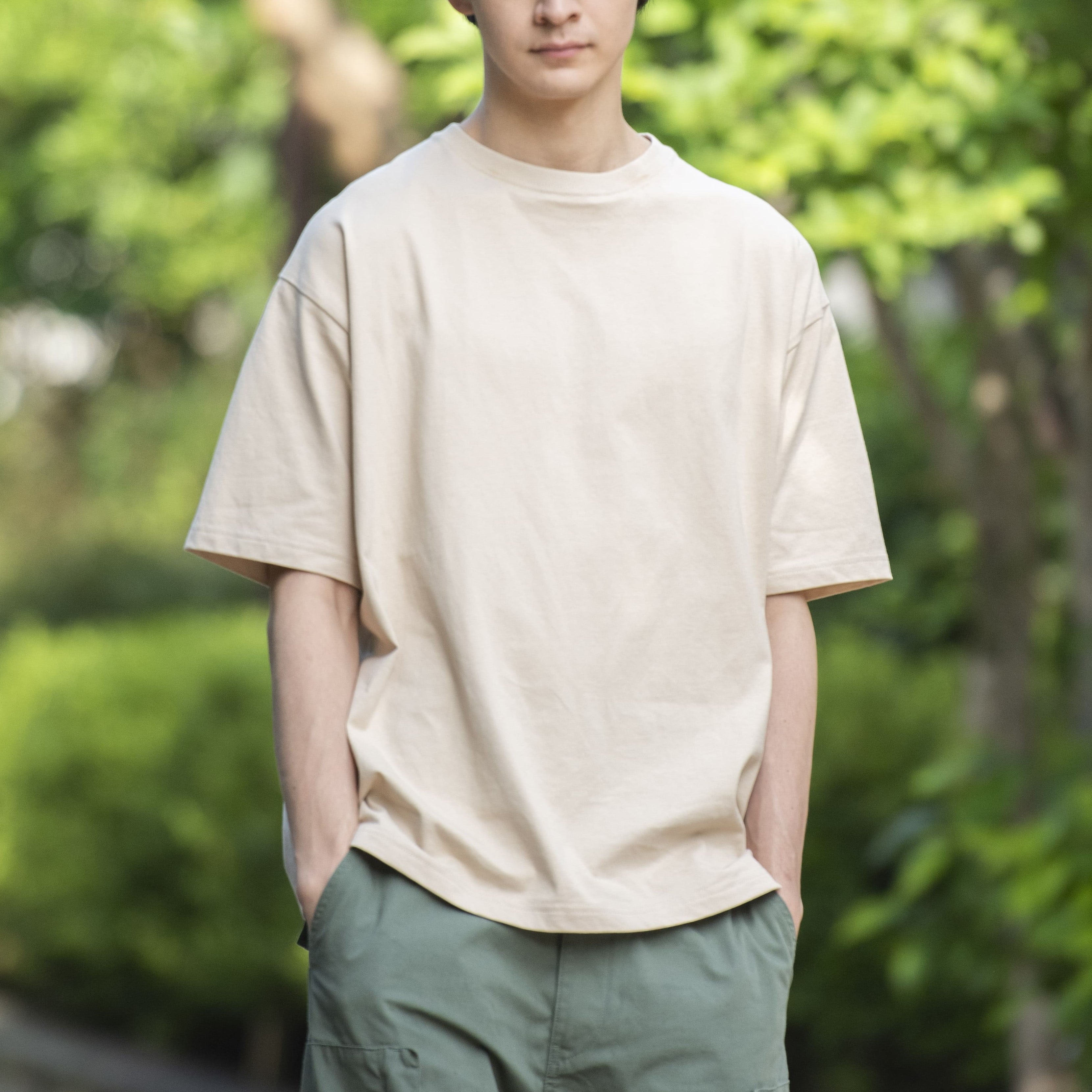 〈寄付ができる〉5.3oz オーガニックコットン半袖Tシャツ