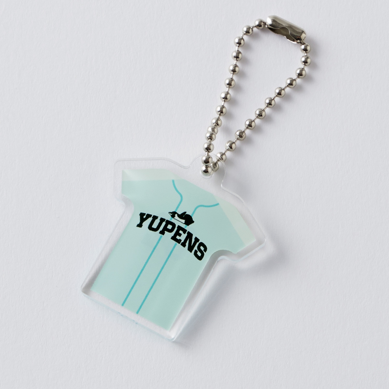 Tシャツ型キーホルダー（クリア）6cm