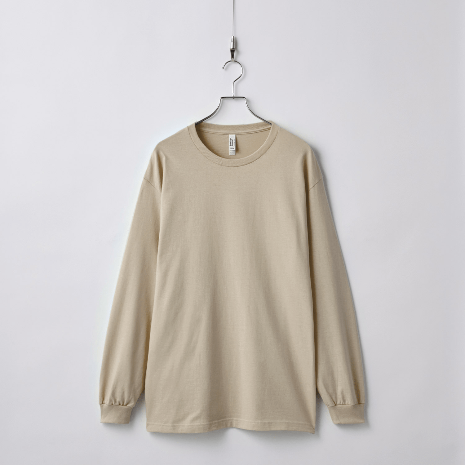 ［American Apparel］6.0oz 長袖Tシャツ