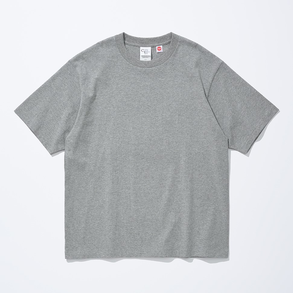 ［COTTON RESEARCH CLUB］USAコットン丸胴半袖Tシャツ