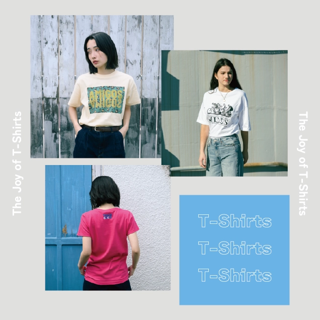 お気に入りのTシャツを探しませんか？
